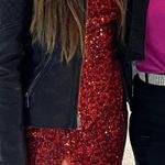 Super down Sparkly Cheetah Dress Photo 4