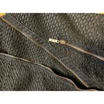 Montana Co Women’s Small Blackberry Crochet Knit Raw Hem Asymetrical Moto Black Photo 9