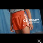 Adidas NWOT  Women's Sprinter Shorts. Size S. Back pocket. Elastic band Photo 2