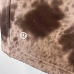 Lululemon  Size 8 Inner Glow High Rise Lounge Athleisure Shorts Marble Tye Dye Photo 4