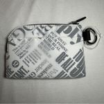 Lululemon NWOT Clippable Card Pouch in Manifesto Print Black and White Photo 1