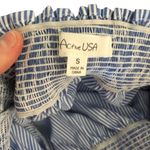 Active USA (boutique brand) Off the shoulder Tunic, size small, Blue and White Photo 3