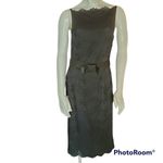 Isaac Mizrahi  for Target Black Lace Dress with Black Bow Belt (2) Photo 2