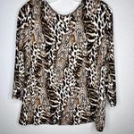 Peter Nygard Peter‎ Nygard Animal Print Top Photo 2