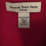 Amanda Smith Red beaded cocktail dress Photo 5