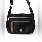 NWOT Colorful Fox Shoulder bag Organizer Handbag Purse Lots Of Pockets. Black Photo 2