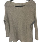 Henry Christ Women's Size Small Round Neck Grey Cashmere Sweater Gray Photo 0