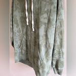 Aerie [] Tie Dye Green Comfy Oversized Lounge Sweatshirt- Medium Photo 4