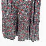 Urban Outfitters NWT  Dark Cottagecore Ditsy Floral Hanna Mini Babydoll Dress M Photo 2