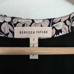 Rebecca Taylor  Bohemian floral silk pink and white dress Photo 3