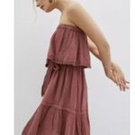 Anthropologie  Daily Practice Malibu Mini Dress in Dark Auburn Size XS Photo 2