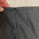 ZARA Woman Heather Gray Zip Back Silky Lined Mini Skirt Size Medium Photo 5