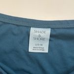 Shade & Shore Women’s Bikini Bottoms NWT Size Large Blue Swimsuit Summer Beach Photo 3