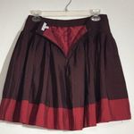 New York & Co. Maroon and Red Skirt Size 2 Photo 7