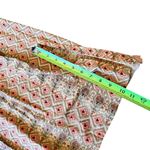 Vintage Indian Block Print Embroidered Neckline Cotton Kaftan Dress Yellow Size undefined Photo 8