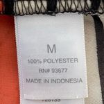 Bisou Bisou  sheer button up striped multicolored blouse size M bohemian festival Photo 3