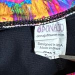 Dona Jo High Rise Tennis Golf Skirt Skort Multicolor Pink Green Size Small Photo 7