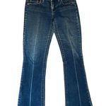 Vintage women’s vintage 90s Z Cavaricci Denim Deluxe low rose boot leg jean size Blue Size 34 Photo 0