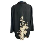 VIRGO Women’s Black & Ivory Shacket Size 22 Photo 2