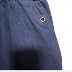 Collections ETC Drawstring Side Pocket Cargo Knit Skort with Attached Shorts Blue Size L Photo 2