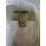 Burberry • LONDON• White Crochet Lace Overlay Short Sleeve Shift Dress Size 10 Photo 6