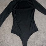 Live in the Moment Black square neck bodysuit Photo 1