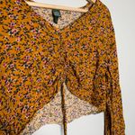 Wild Fable Orange Super Cropped Top S Photo 2