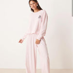 ASOS Cotton Espresso Pajama Set Photo 1
