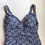 NWT Ralph Lauren Tankini Top, Size 6 Blue Photo 1