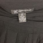 Flowy Black Silk Skirt Petite Size 6P Photo 5