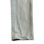 American Eagle Denim Jeans Size 00 Short Super High Rise Straight Leg Pants NWT Photo 2