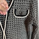 Talbots  Tipped Tweed Sweater Jacket Photo 2