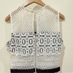 Chelsea and Violet White & Black Lace Mini Dress Size M Pre-owned Photo 5