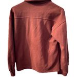 Vintage Camellia Button Brown Cardigan Sz Small Linen Button Western Sweater Orange Photo 13