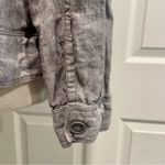 Christopher & Banks 100% Linen Jacket Button Down Shirt Size Large Preppy Photo 5