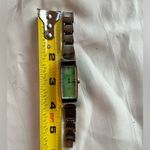 Fossil F2 women’s bracelet steel watch ES-9062 rectangular holographic green Photo 8