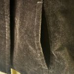 Old Navy Swing style peacoat size m black faux velvet Photo 3