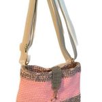 Adorable Crochet Pink & Gray Purse.
Shoulder bag with Adjustable shoulder straps Photo 0