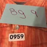 Cowgirl Hardware Pink Peach Western Embroidered Snap Button Up Sz XL Orange Photo 9