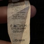 Topia Vintage Y2K Animal Print Baby Doll Sleeveless Top Tunic Large‎ USA B9603 Black Photo 9