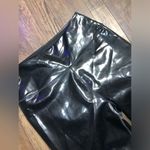 Nwot carbon38 high rise latex legging small $98 athletic yoga spring casual goth Black Photo 3