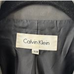 Calvin Klein  Womens Blazer 16W Gray Career Business Office‎ Jacket Coat Photo 3