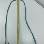 Relic  Mini Turquoise Leather Shoulder Bag Floral Embroidered Handcrafted Boho Photo 3