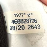 American Eagle  AE | Small | Dark Floral Semi-Sheer Chiffon Ruched Babydoll Top Photo 7