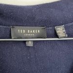 Ted Baker Women’s Hollis Easy Fit Jacquard Striped Knit Dress Blue Yellow Size 4 Photo 8