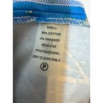 Marvin Richards  Women's Size 6 White Blue Sleeveless Mini Dress Pockets Photo 7