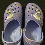 NWOT DISNEY 100th ANNIVERSARY CROCS WO SIZE 10 LAVENDER W/ DISNEY CHARACTERS Purple Photo 7
