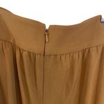 Eva Mendez New York and company size large golden brown dress pants tie front zi Tan Photo 3