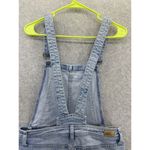 Paige Women's Denim Coverall High Rise Sierra Raw Hem Size 27 Light Wash Photo 6