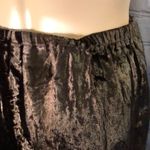Kaktus Brown Velvet Maxi Skirt Lace Hem Boho S Photo 6